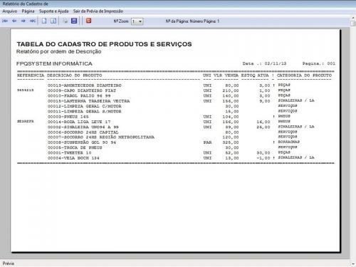 Sistema Ordem de Serviço para Oficina Mecânica com Estoque v2.0 - Fpqsystem 660494