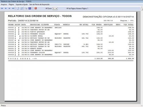 Sistema Ordem de Serviço para Oficina Mecânica com Vendas e Estoque v3.0 - Fpqsystem 660435