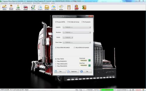 Sistema Ordem de Serviço para Oficina Mecânica de Caminhão v1.2 - Fpqsystem 660825