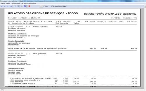 Sistema Ordem de Serviço para Oficina Mecânica de Caminhão v2.2 - Fpqsystem 661315