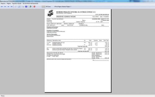 Sistema Ordem de Serviço para Oficina Mecânica de Caminhão v3.2 - Fpqsystem 661255