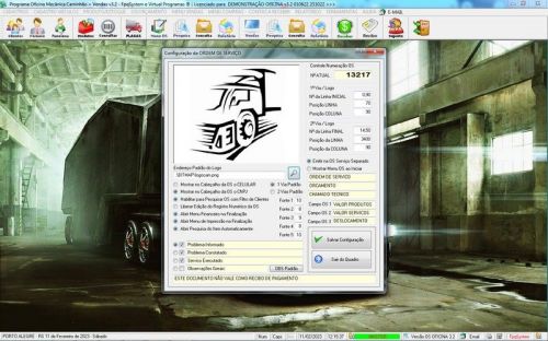 Sistema Ordem de Serviço para Oficina Mecânica de Caminhão v3.2 - Fpqsystem 661268