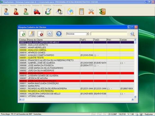 Sistema Ordem de Serviço para Oficina Mecânica v1.0 - Fpqsystem 660506