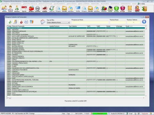 Sistema Os Oficina Mecânica Caminhão com Check List Vendas Estoque e Financeiro v6.2 Plus  Whatsapp - Fpqsystem 661122