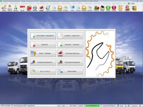 Sistema Os Oficina Mecânica Caminhão com Check List Vendas Estoque e Financeiro v6.2 Plus  Whatsapp - Fpqsystem 661131