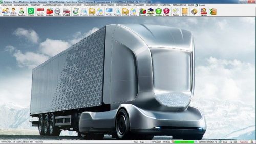 Sistema Os Oficina Mecânica com Caminhão Check List Vendas Estoque e Financeiro v7.2 Plus  Whatsapp via Os - Fpqsystem 661097