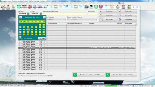 Sistema Os Oficina Mecânica com Caminhão Check List Vendas Estoque e Financeiro v7.2 Plus  Whatsapp via Os - Fpqsystem 661103