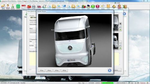 Sistema Os Oficina Mecânica com Caminhão Check List Vendas Estoque e Financeiro v7.2 Plus  Whatsapp via Os - Fpqsystem 661106