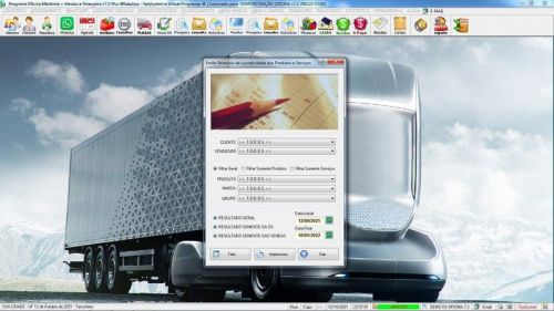 Sistema Os Oficina Mecânica com Caminhão Check List Vendas Estoque e Financeiro v7.2 Plus  Whatsapp via Os - Fpqsystem 661115