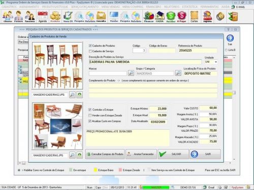 Sistema Os Serviços Diversos com Vendas Financeiro e Estatísticas v5.6 Plus - Fpqsystem 664449
