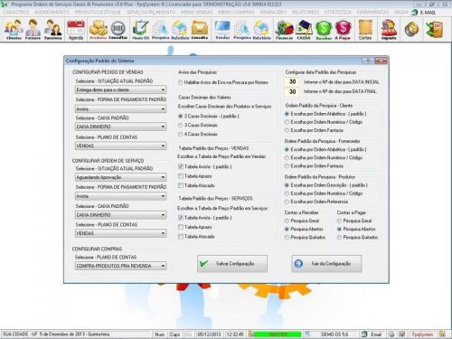 Sistema Os Serviços Diversos com Vendas Financeiro e Estatísticas v5.6 Plus - Fpqsystem 664453