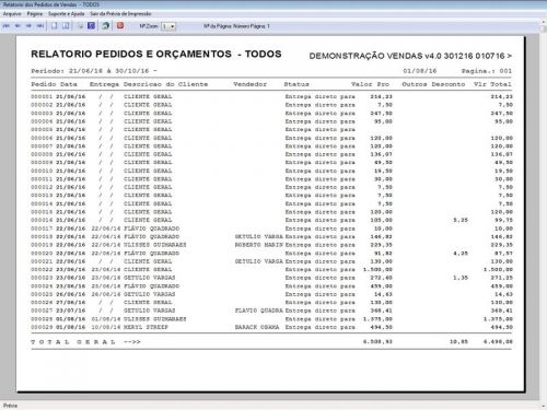 Sistema para Loja de Roupas com Controle de Estoque Pedido de Vendas e Financeiro v4.0 Plus - Fpqsystem 663158