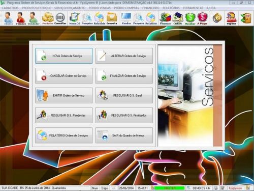 Sistema Para Serviços Gerais e Orçamentos Financeiro V4.6 - Fpqsystem 664696