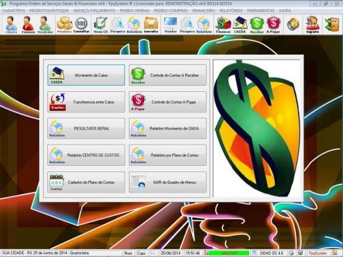 Sistema Para Serviços Gerais e Orçamentos Financeiro V4.6 - Fpqsystem 664706