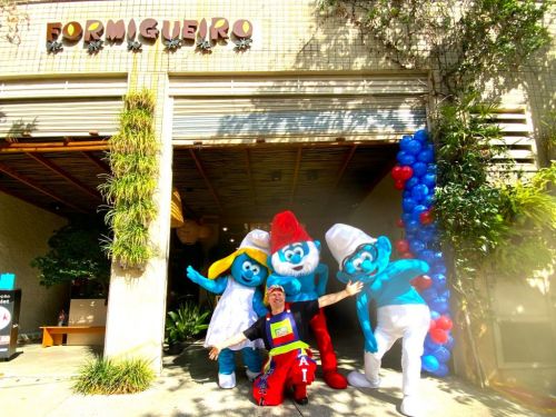 Smurfs cover personagens vivos Festa Infantil 718226