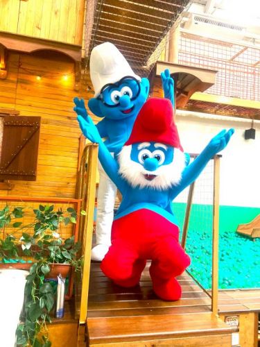 Smurfs cover personagens vivos Festa Infantil 718227