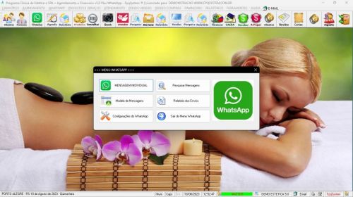 Software Clinica de Estética e Spa Agendamento Vendas e Financeiro v5.0 Plus Whatsapp - Fpqsystem 718989