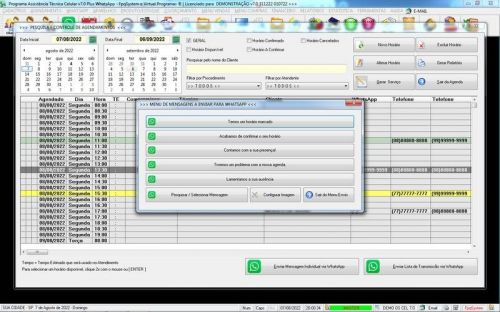 Software Ordem de Serviço Assistência Técnica Celular Vendas Financeiro Estatística v7.0 Plus  Whatsapp - Fpqsystem 660566