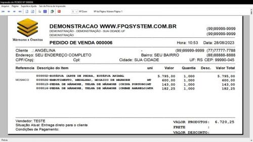 Software Ordem de Serviço Marmoraria  Vendas  Financeiro v6.8 Whatsapp - Fpqsystem 682942