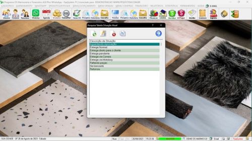 Software Ordem de Serviço Marmoraria  Vendas  Financeiro v6.8 Whatsapp - Fpqsystem 682952