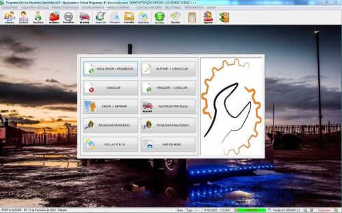 Software Ordem de Serviço para Oficina Mecânica de Caminhão v2.2 - Fpqsystem 661291