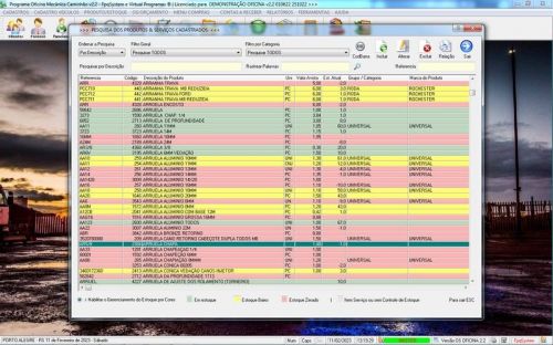 Software Ordem de Serviço para Oficina Mecânica de Caminhão v2.2 - Fpqsystem 661300