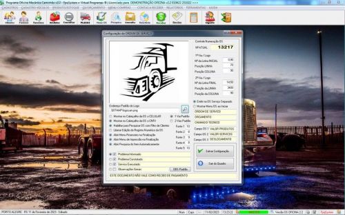 Software Ordem de Serviço para Oficina Mecânica de Caminhão v2.2 - Fpqsystem 661306