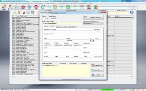 Software Ordem de Serviço para Oficina Mecânica de Moto Estoque v2.1 - Fpqsystem 661192