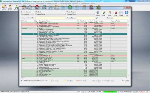 Software Ordem de Serviço para Oficina Mecânica de Moto Estoque v2.1 - Fpqsystem 661197