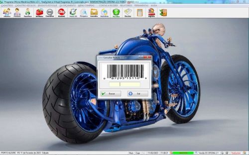 Software Ordem de Serviço para Oficina Mecânica de Moto Estoque v2.1 - Fpqsystem 661199
