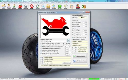 Software Ordem de Serviço para Oficina Mecânica de Moto Estoque v2.1 - Fpqsystem 661205