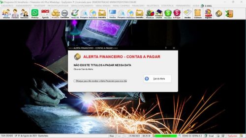 Software Ordem de Serviço Serralheria Vendas Financeiro v6.3 Whatsapp - Fpqsystem 682478