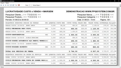 Software Ordem de Serviço Serralheria Vendas Financeiro v6.3 Whatsapp - Fpqsystem 682486