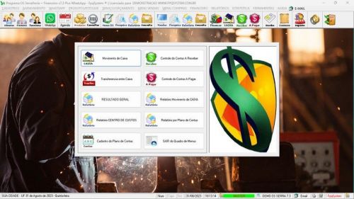 Software Ordem de Serviço Serralheria  Vendas  Financeiro v7.3 Whatsapp - Fpqsystem 682557