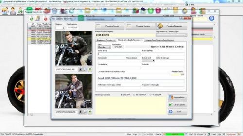 Software Os Oficina Mecânica com Moto Check List Vendas Estoque e Financeiro v7.1 Plus  Whatsapp via Os - Fpqsystem 660873