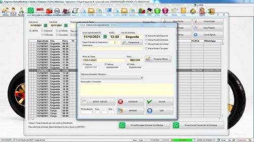 Software Os Oficina Mecânica com Moto Check List Vendas Estoque e Financeiro v7.1 Plus  Whatsapp via Os - Fpqsystem 660878