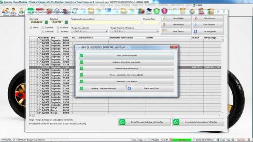 Software Os Oficina Mecânica com Moto Check List Vendas Estoque e Financeiro v7.1 Plus  Whatsapp via Os - Fpqsystem 660879