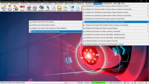 Software Os Segurança Eletrônica  Vendas  Estoque e Financeiro v5.0 Plus - Fpqsystem 681804