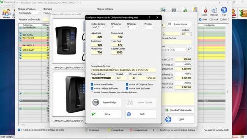 Software Os Segurança Eletrônica  Vendas  Estoque e Financeiro v5.0 Plus - Fpqsystem 681812