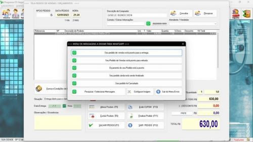 Software Os Segurança Eletrônica  Vendas  Estoque e Financeiro v7.0 Plus  Whatsapp - Fpqsystem 681936