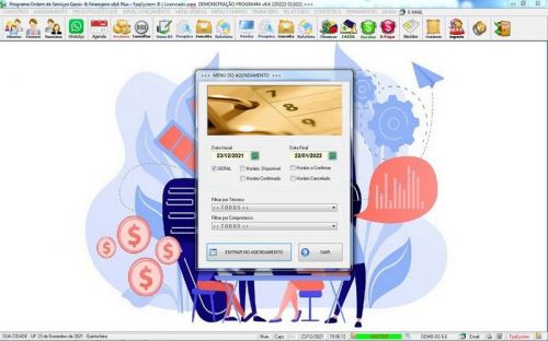 Software Os Serviços de eletricista com Vendas Financeiro e Estatística v6.6 Plus  Whatsapp - Fpqsystem 664222