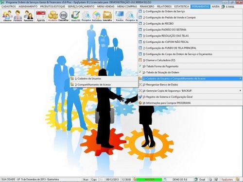 Software Os Serviços de Limpeza e Higienização com Vendas Financeiro e Estatística v5.6 Plus - Fpqsystem 664295