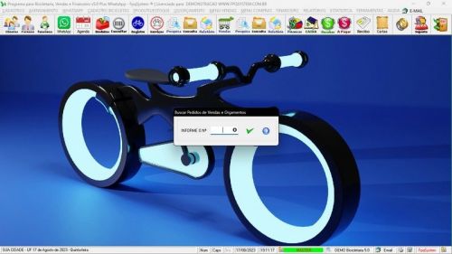 Software para Loja de Bicicletaria com Serviços Vendas Estoque e Financeiro v5.0 Plus Whatsapp - Fpqsystem 682085