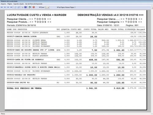 Software para Madeireira com Controle de Estoque Pedido de Vendas e Financeiro v4.0 Plus - Fpqsystem 663122