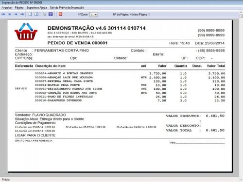 Software Para Serviços de Limpeza e Higienização e Orçamentos Financeiro V4.6 - Fpqsystem 664532