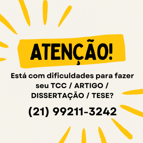 Sos Tcc- Mestrado- Artigos Científicos  722431