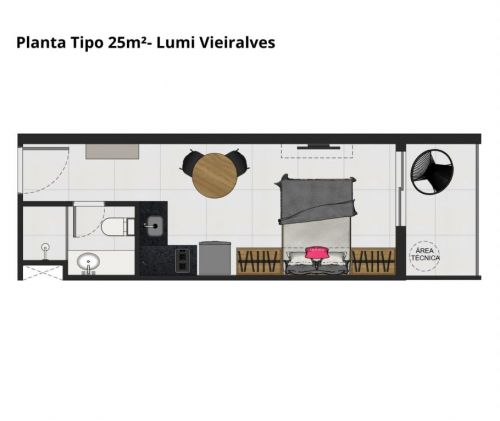 Studio Lumi Vieiralves - by Housi Lançamento 710349