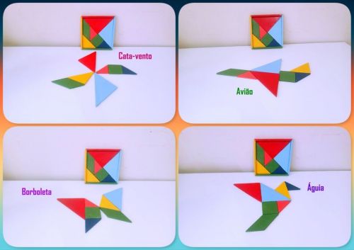 Tangram Educativo Em Madeira 722935