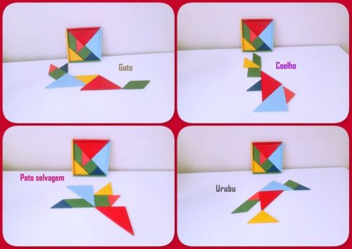 Tangram Educativo Em Madeira 722936