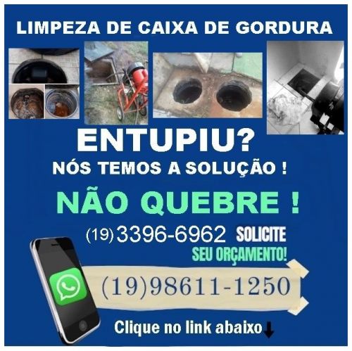 Tk Desentupidora em Campinas - Desentupimento de Encanamento em Geral Ralos Pias Esgoto e Outros 620933